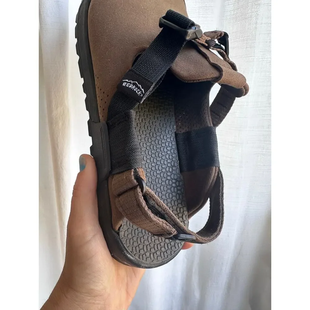 Bedrock Mountain Clogs Synthetic Suede Pinecone Brown Men’s 14 Women’s 15